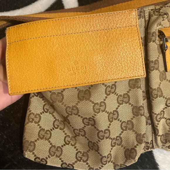 ๐ฏ% Authentic GUCCI belt bag in golden yellow color - Picture 10 of 10
